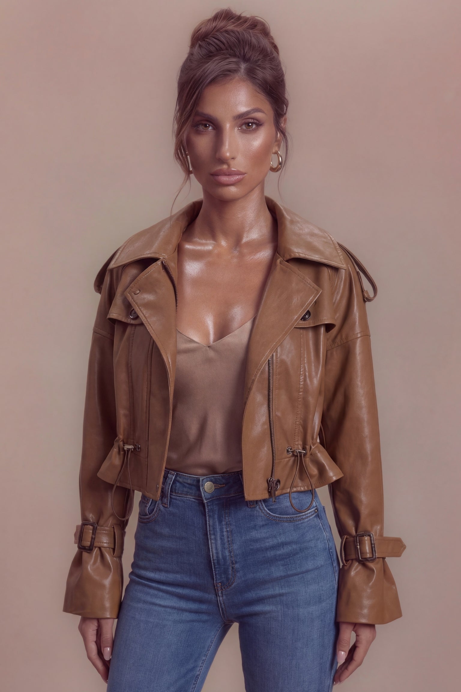Rina Lederjacke