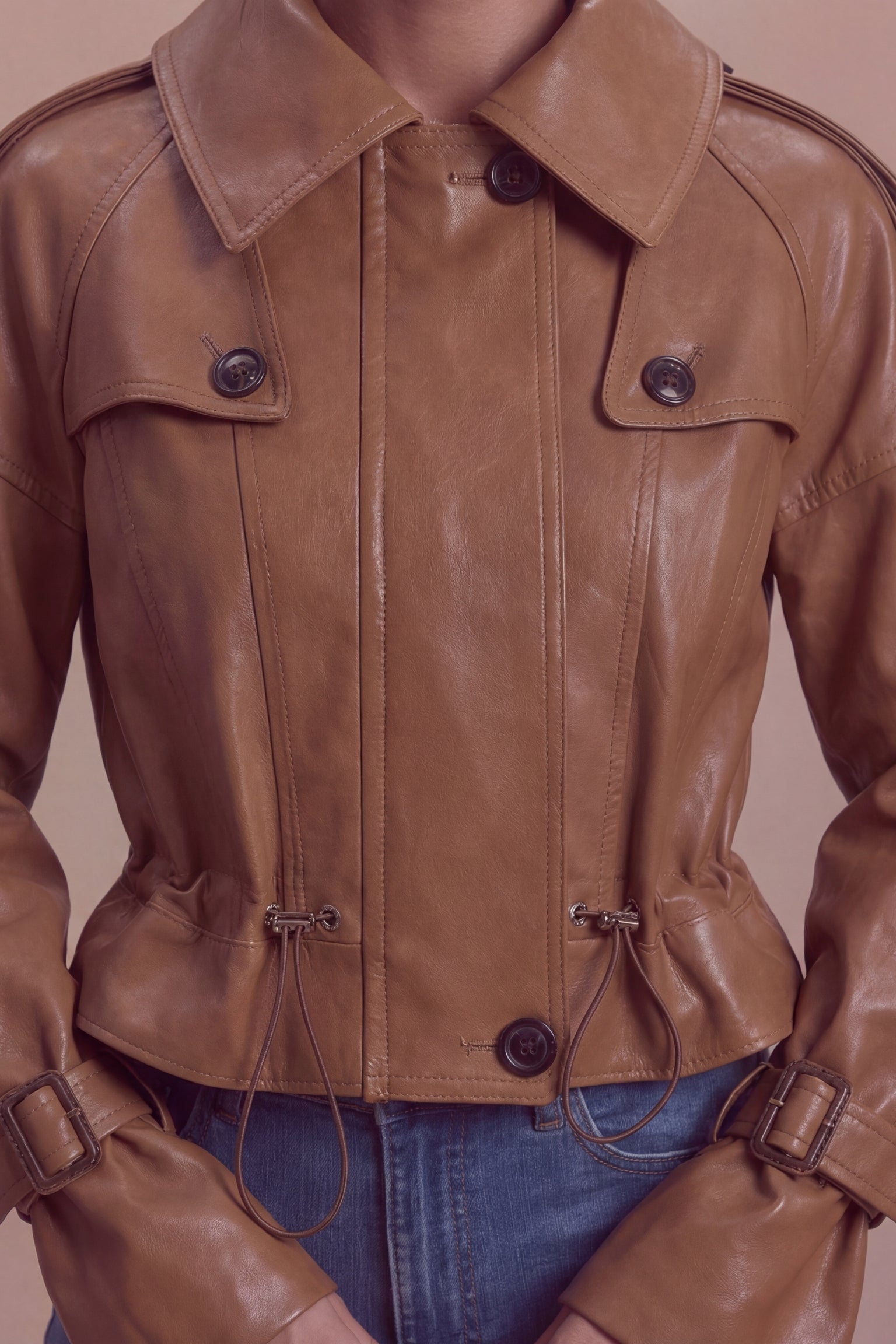 Rina Lederjacke