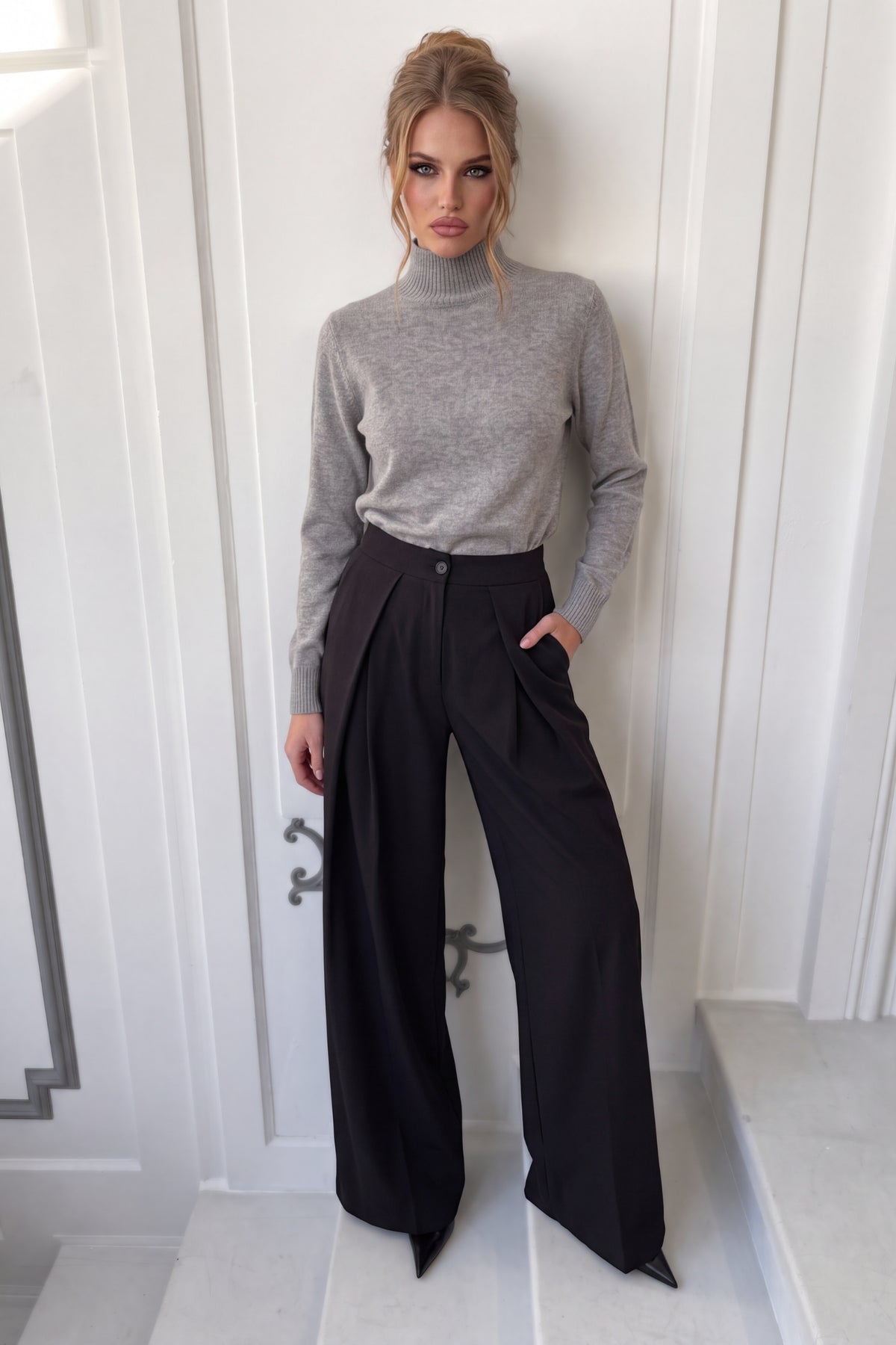Rozalia Pleated Trousers