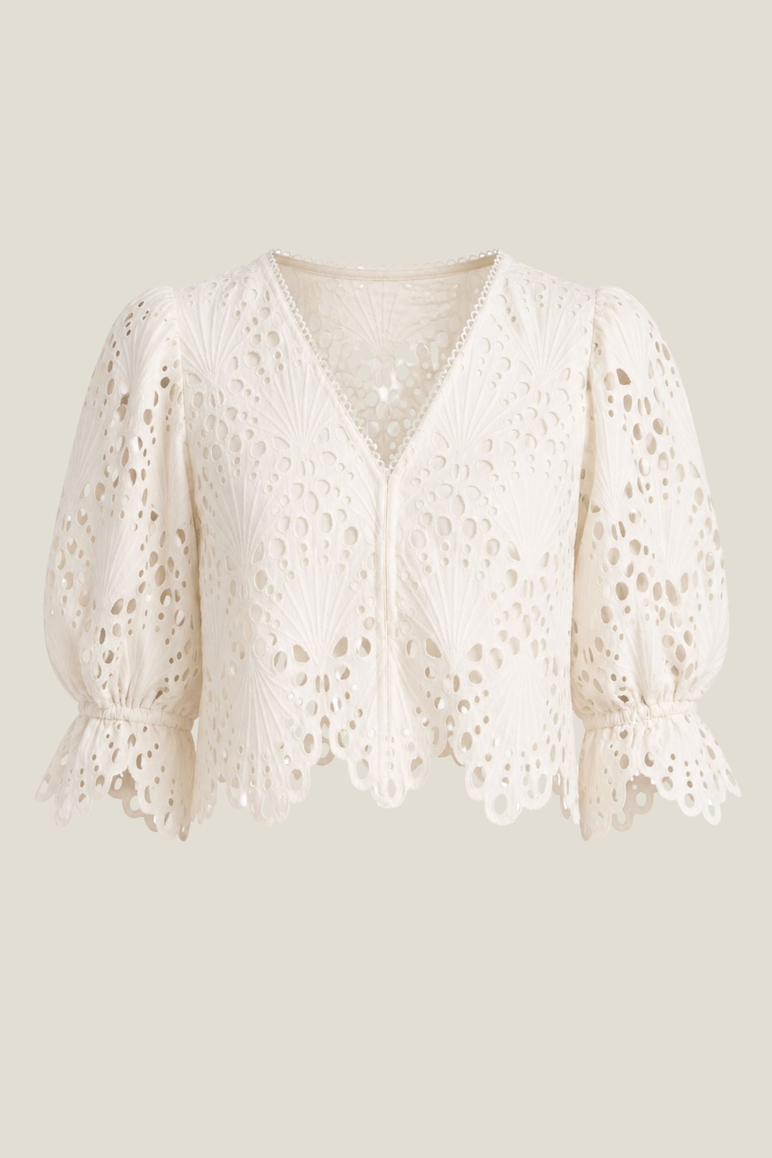 Elinda Broderie Blouse