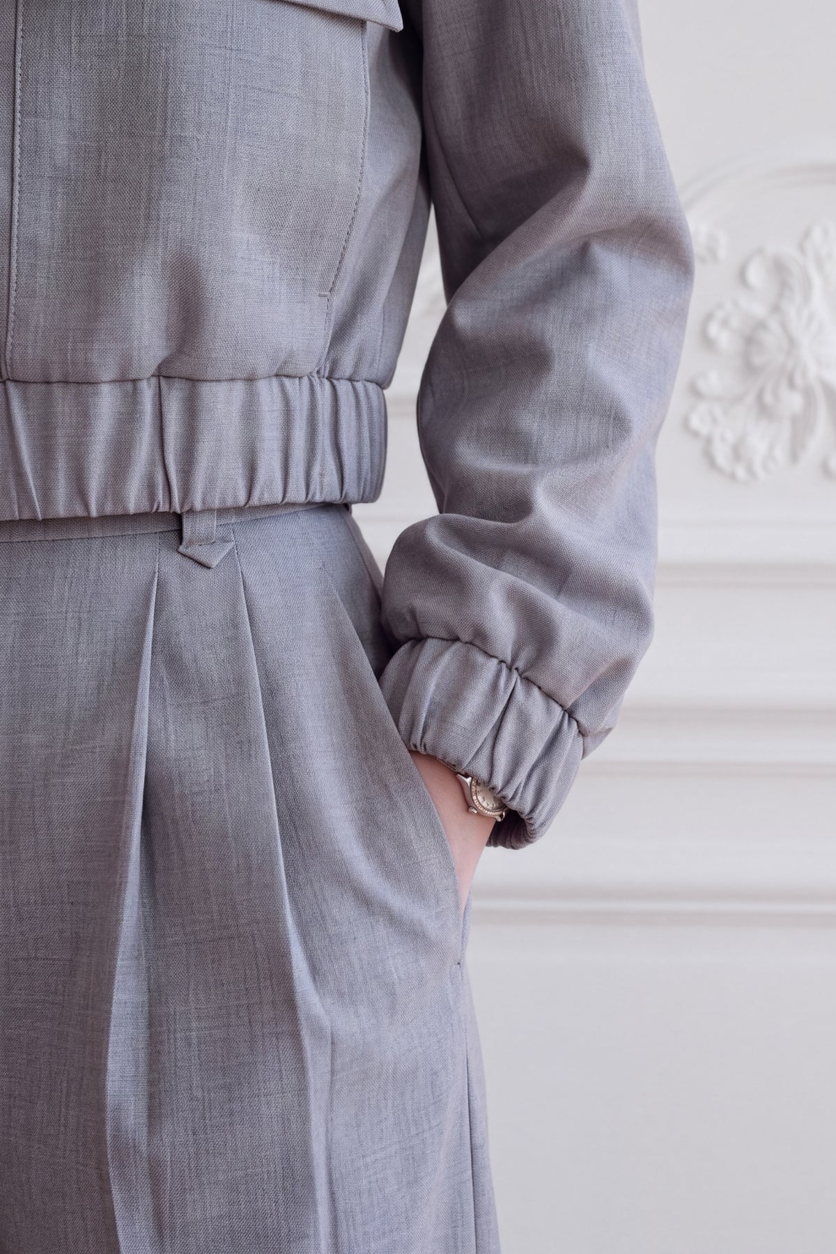 Noémi Pleated Trousers