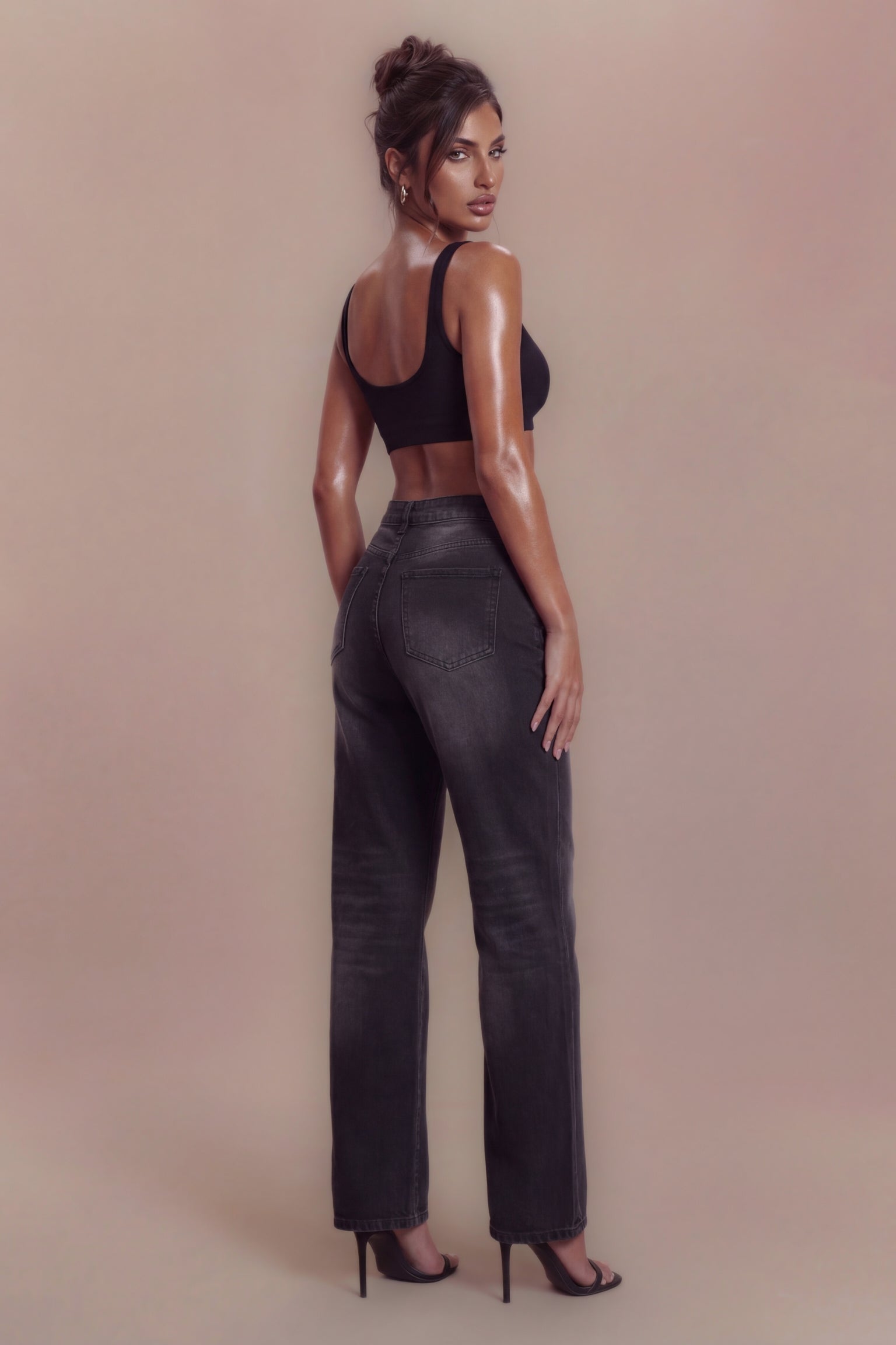 Amelia Perlenbesetzte Jeans