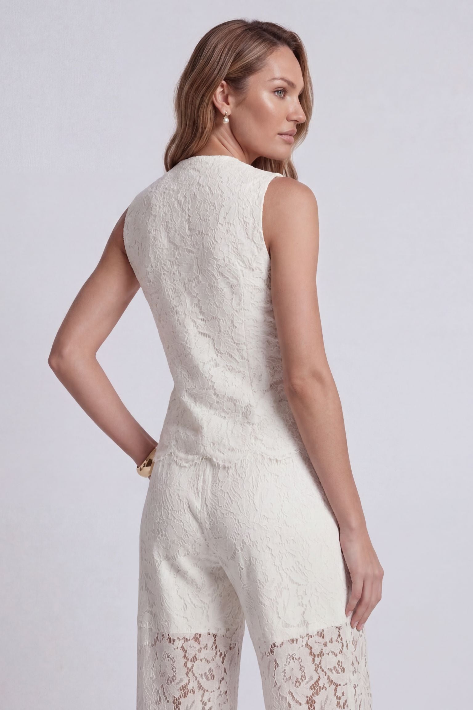 Eteri Lace Vest