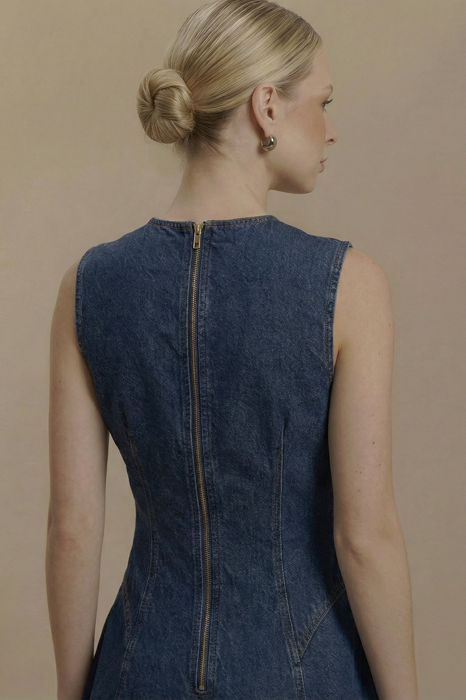 Élodie Denim Dress