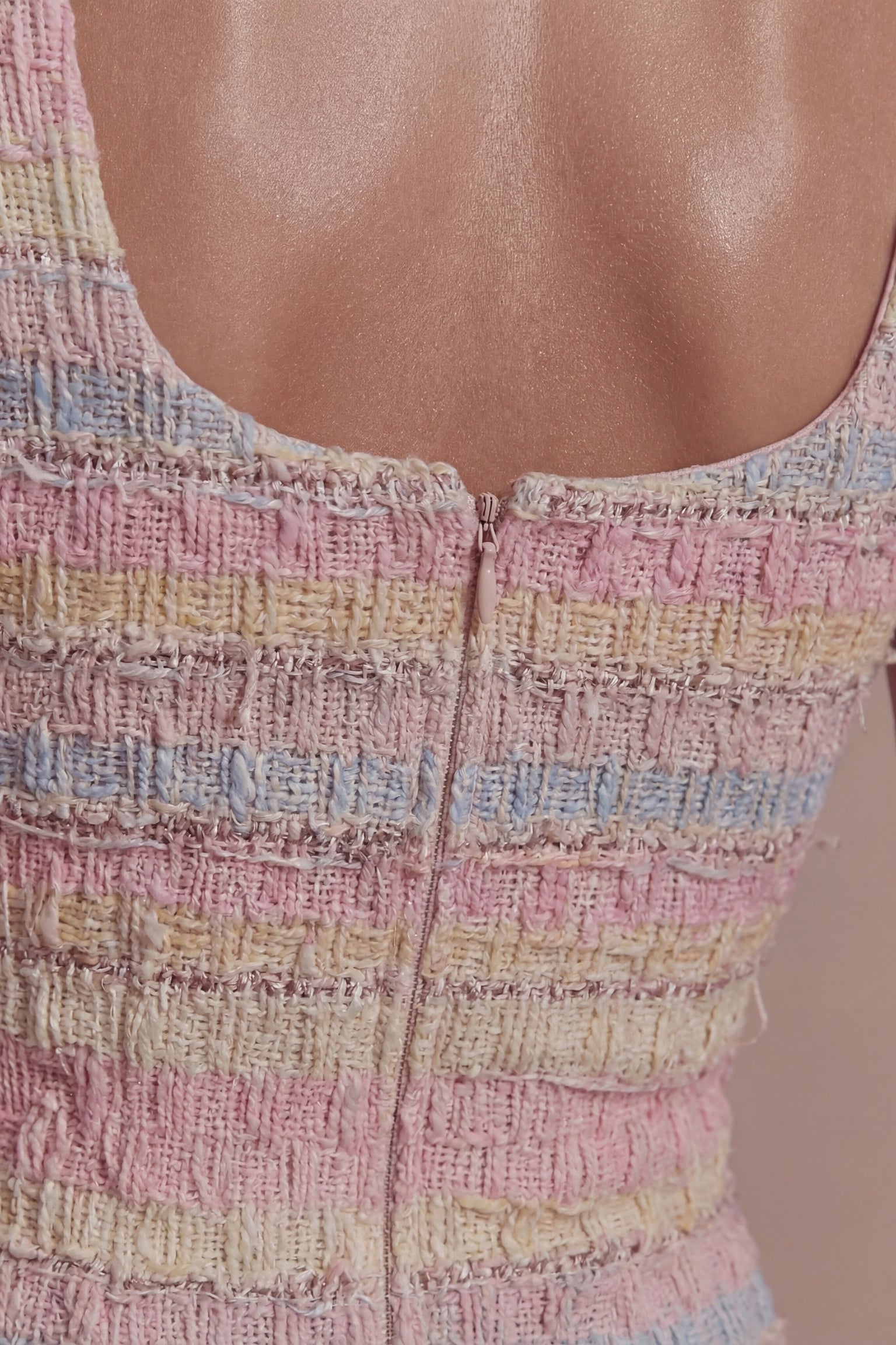 Tweed-Top Paris Pastel Dream