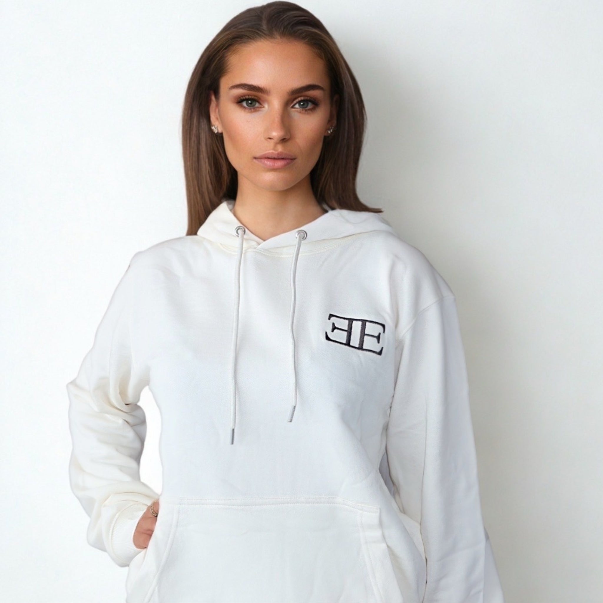 EE Icon Hoodie - White