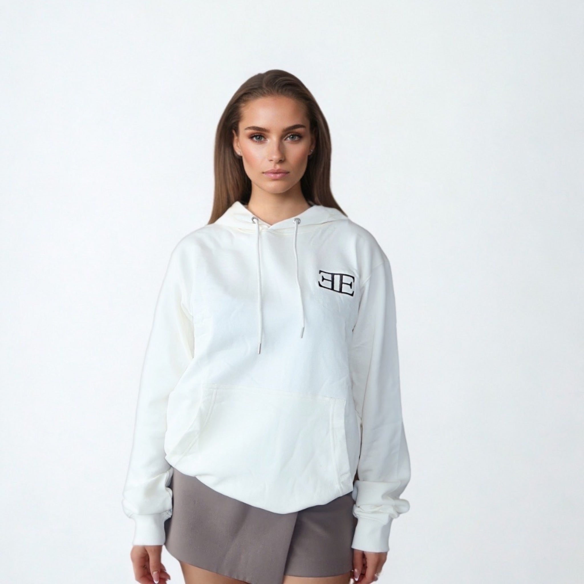 EE Icon Hoodie - White
