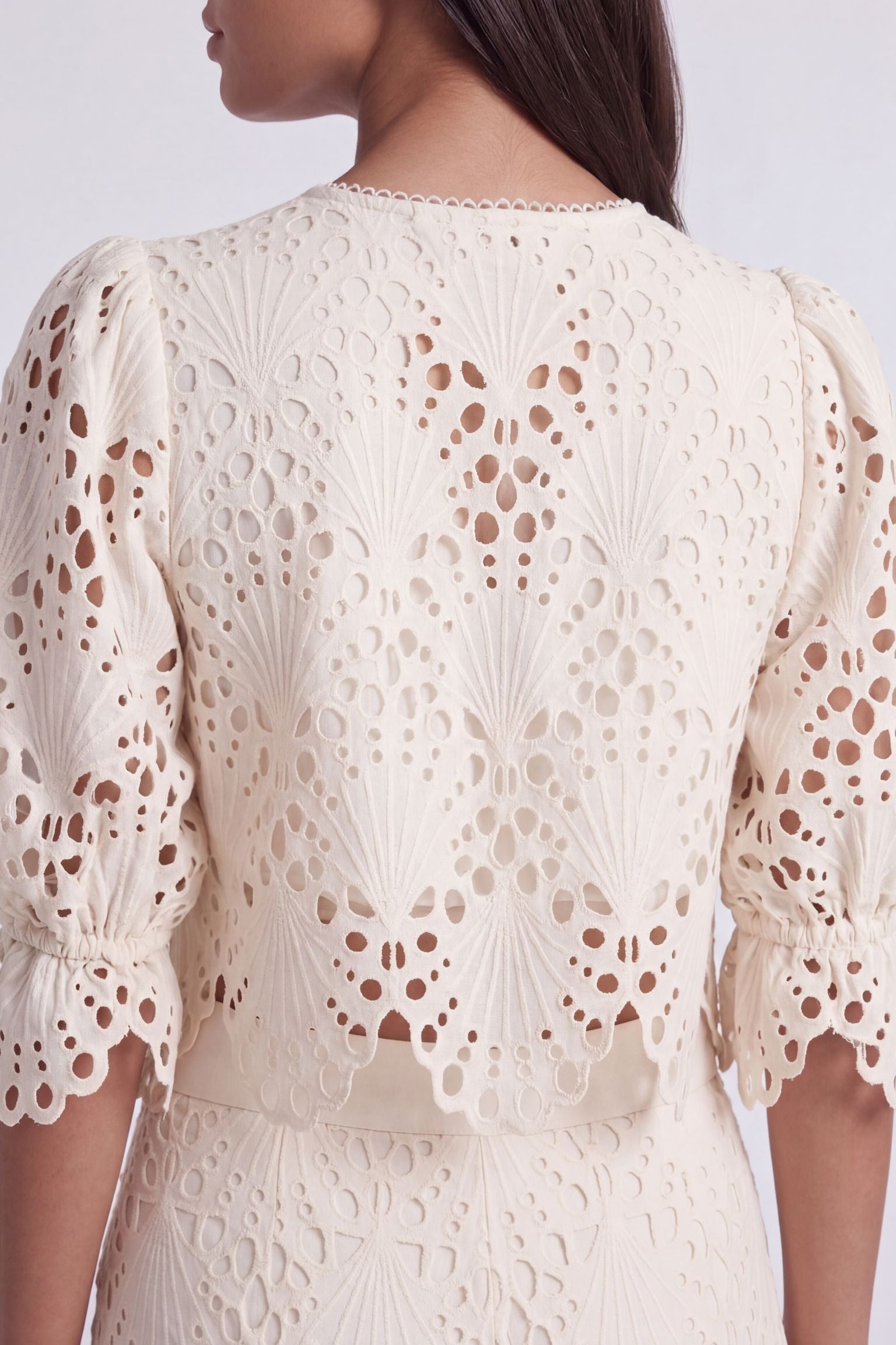 Elinda Broderie Blouse