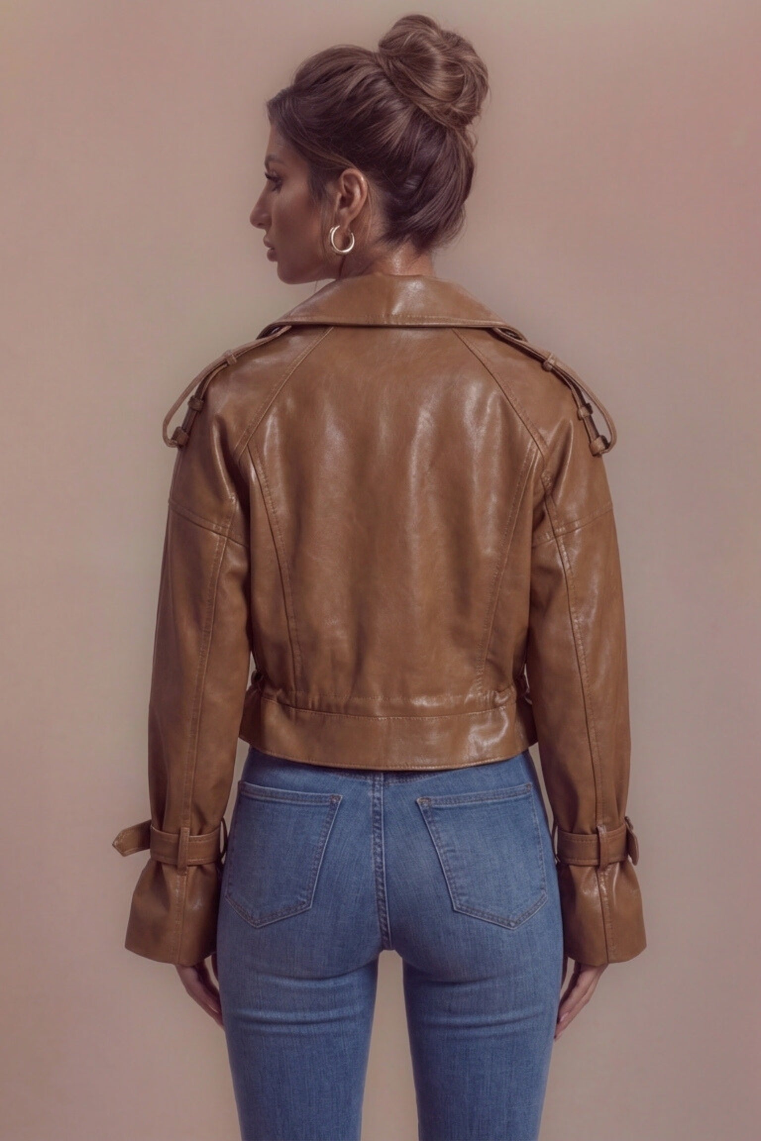 Rina Lederjacke