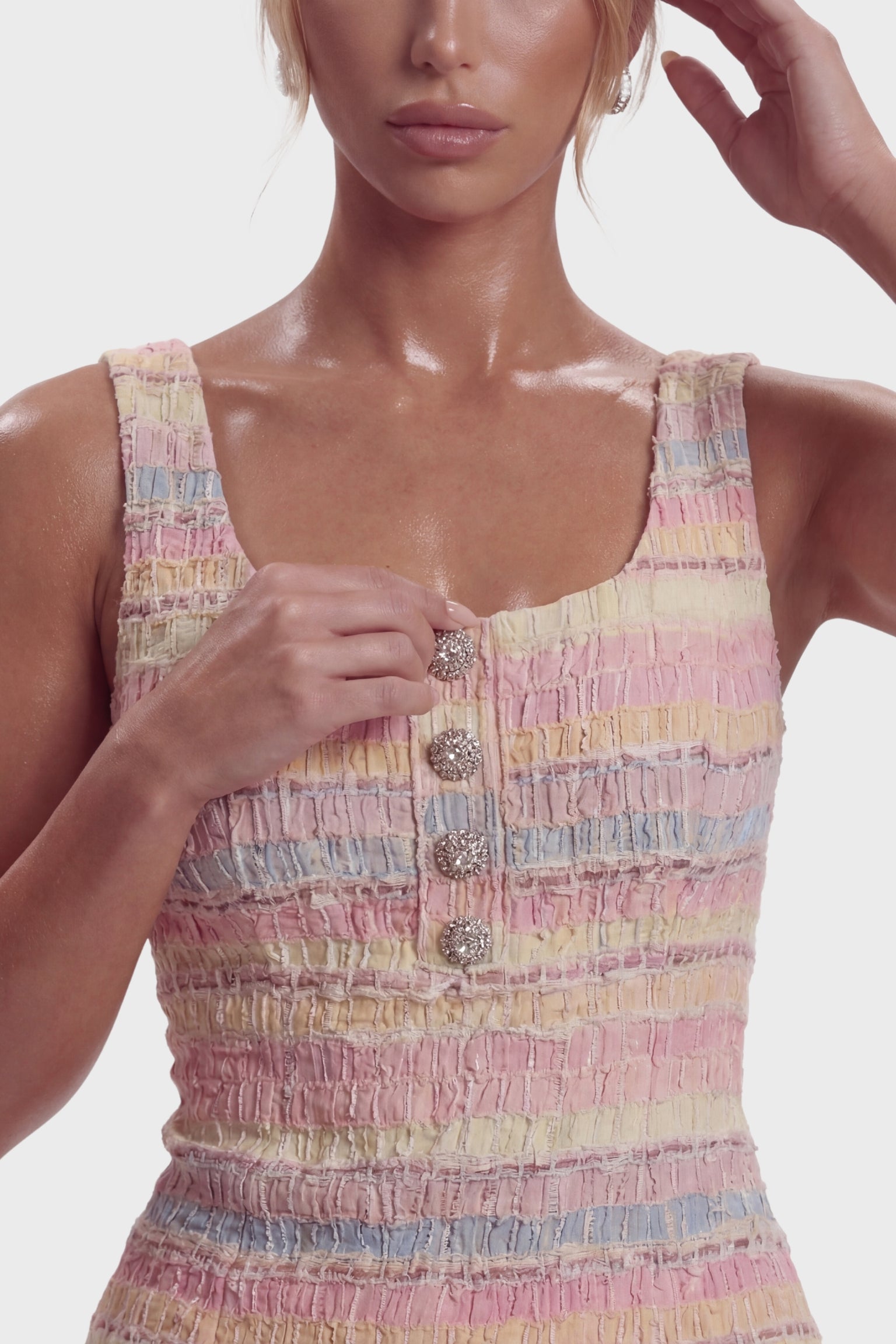  Tweed-Top Paris Pastel Dream