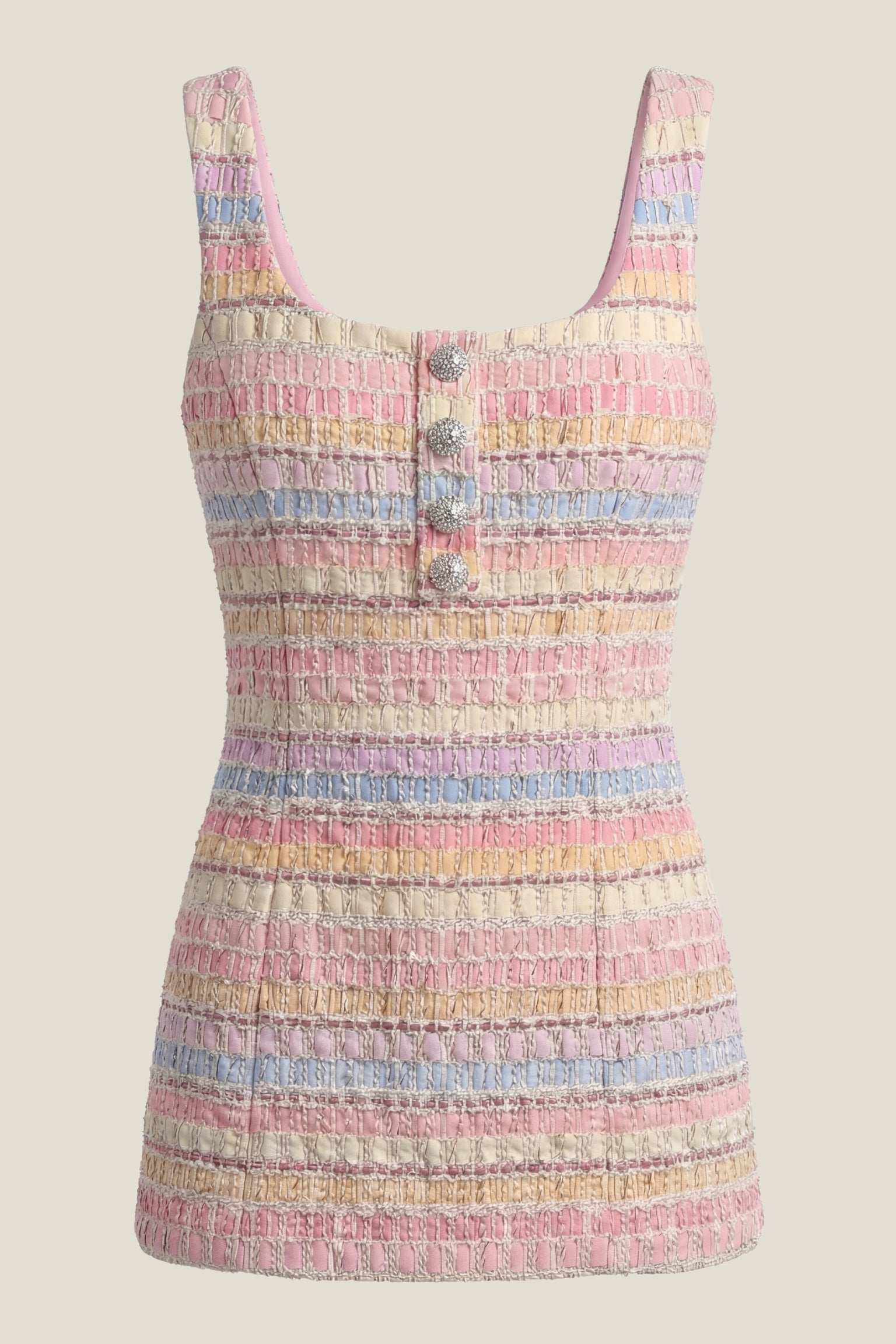 Paris Pastel Dream Tweed Top