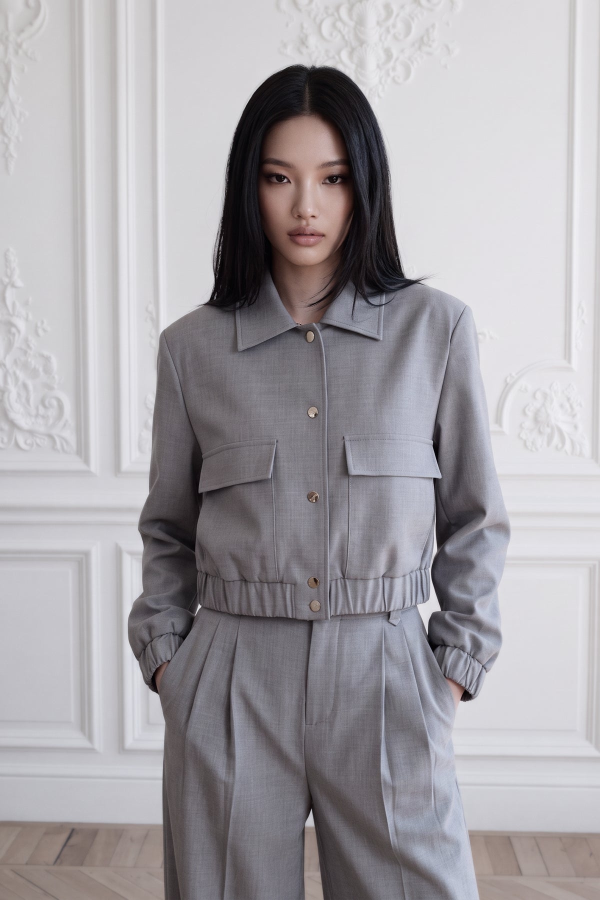 Noémi Pleated Trousers