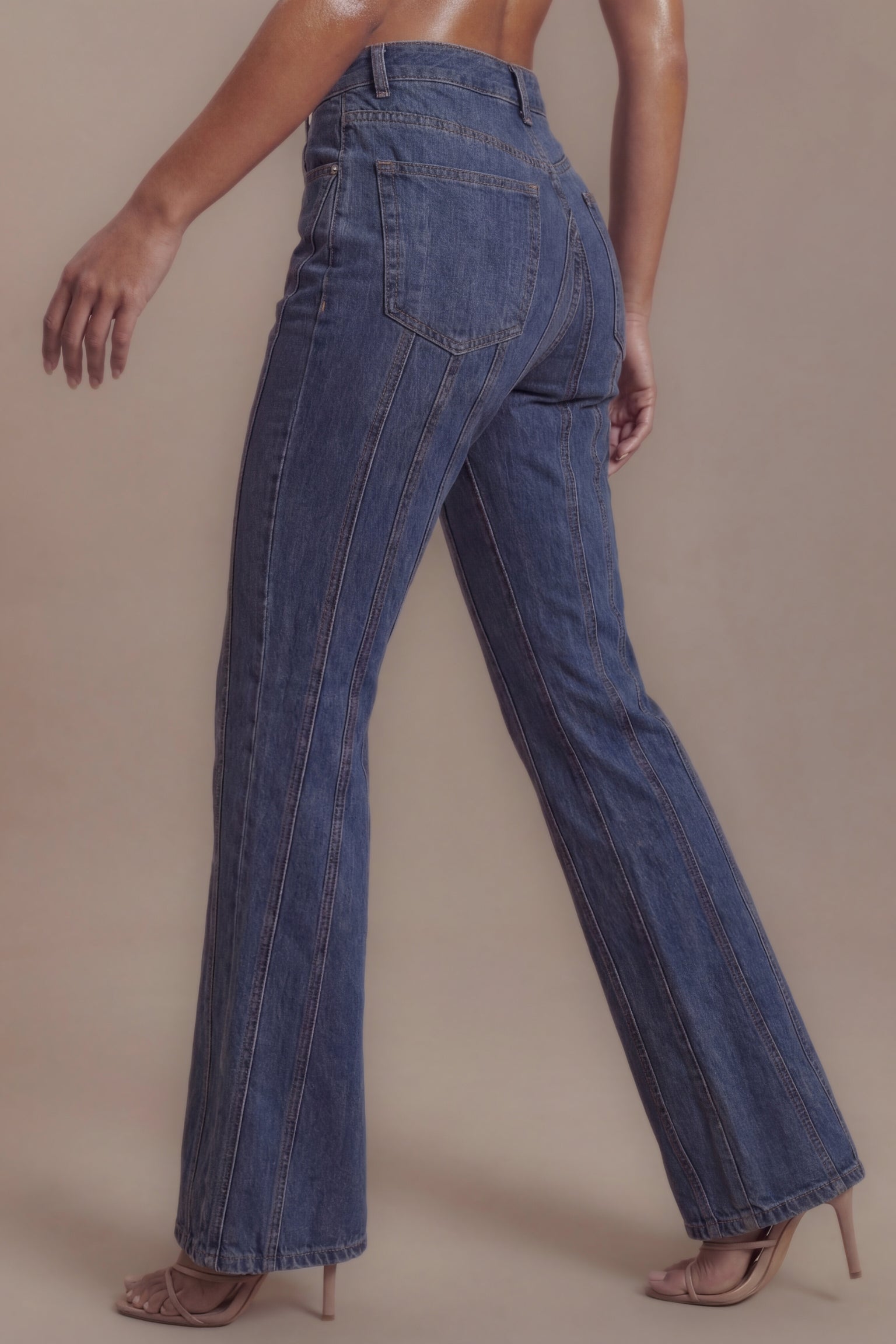  Hailey Asymmetric Jeans