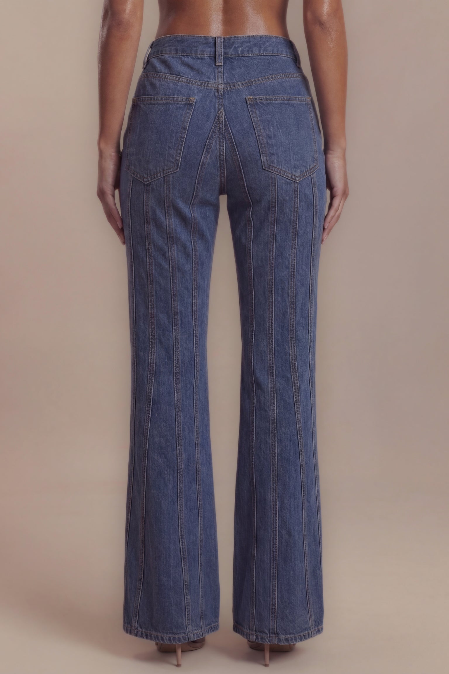  Hailey Asymmetric Jeans