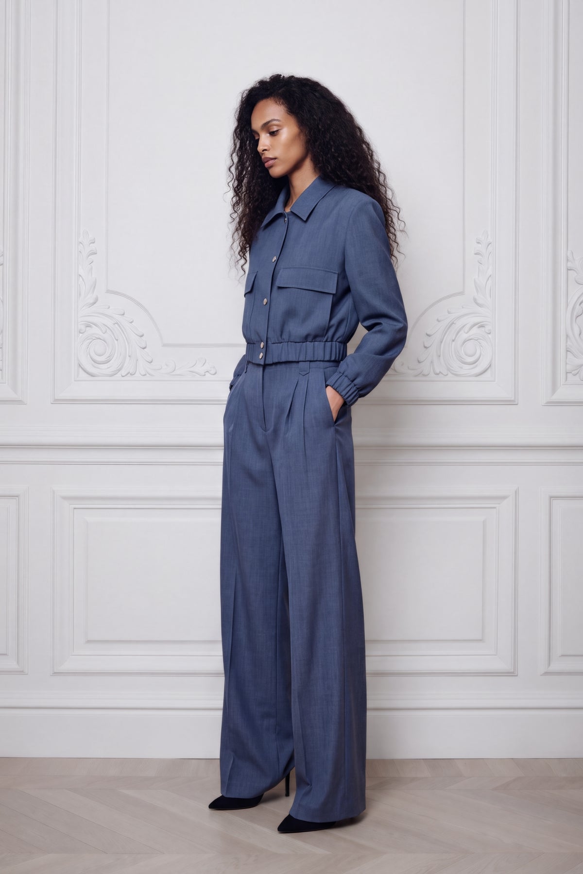 Noémi Pleated Trousers