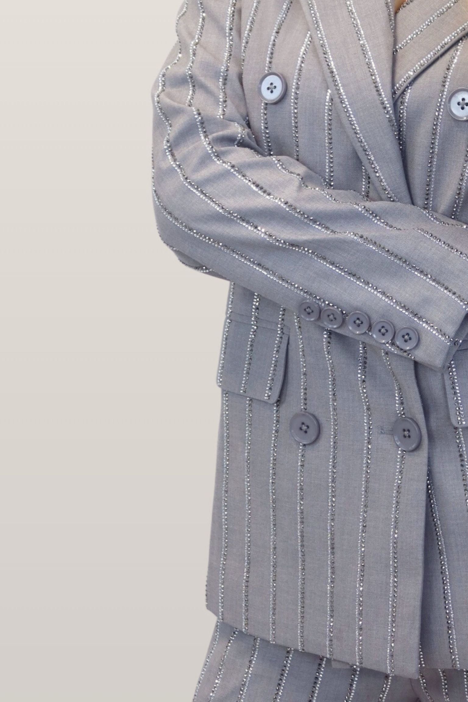 ELIR Crystal Atelier Oversized Blazer