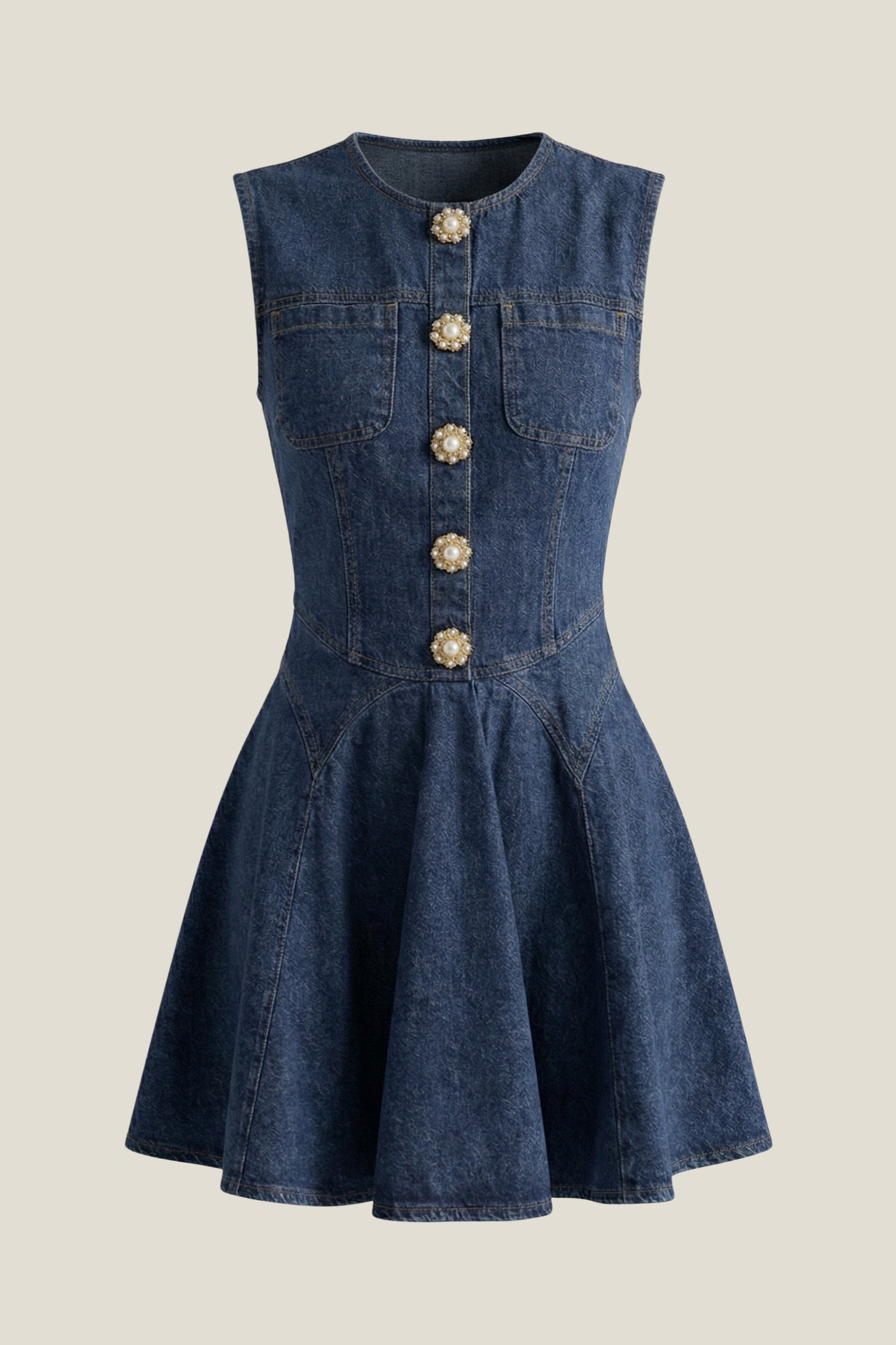 Élodie Denim Dress