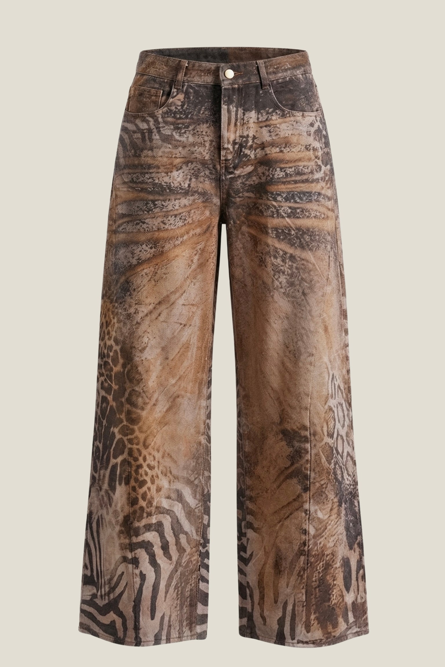 Arbenita Vintage Print Jeans