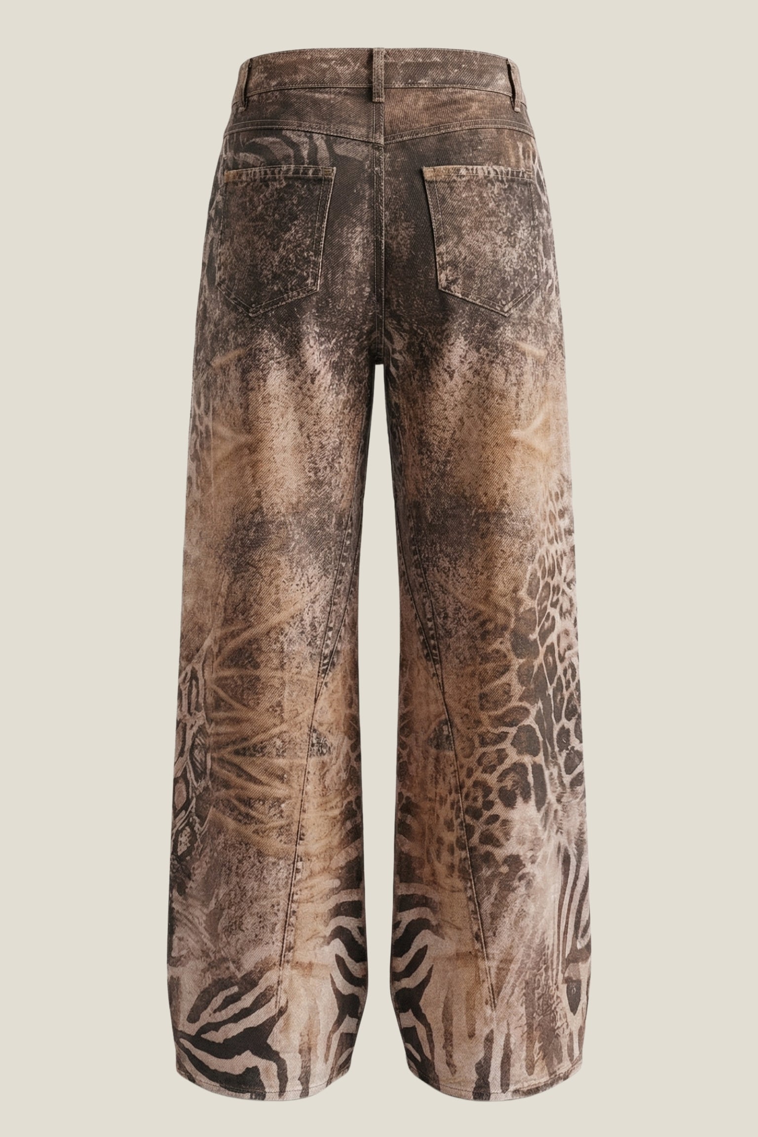  Arbenita Vintage Print Jeans