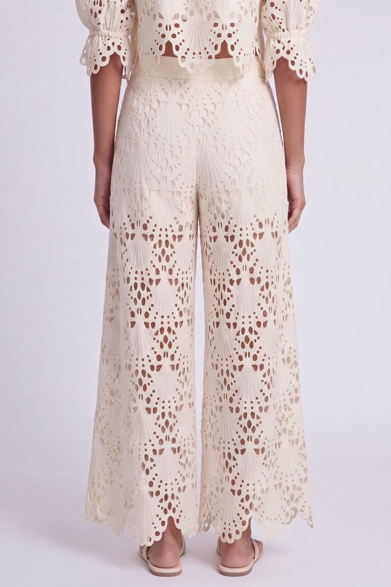 Elinda Broderie Trousers